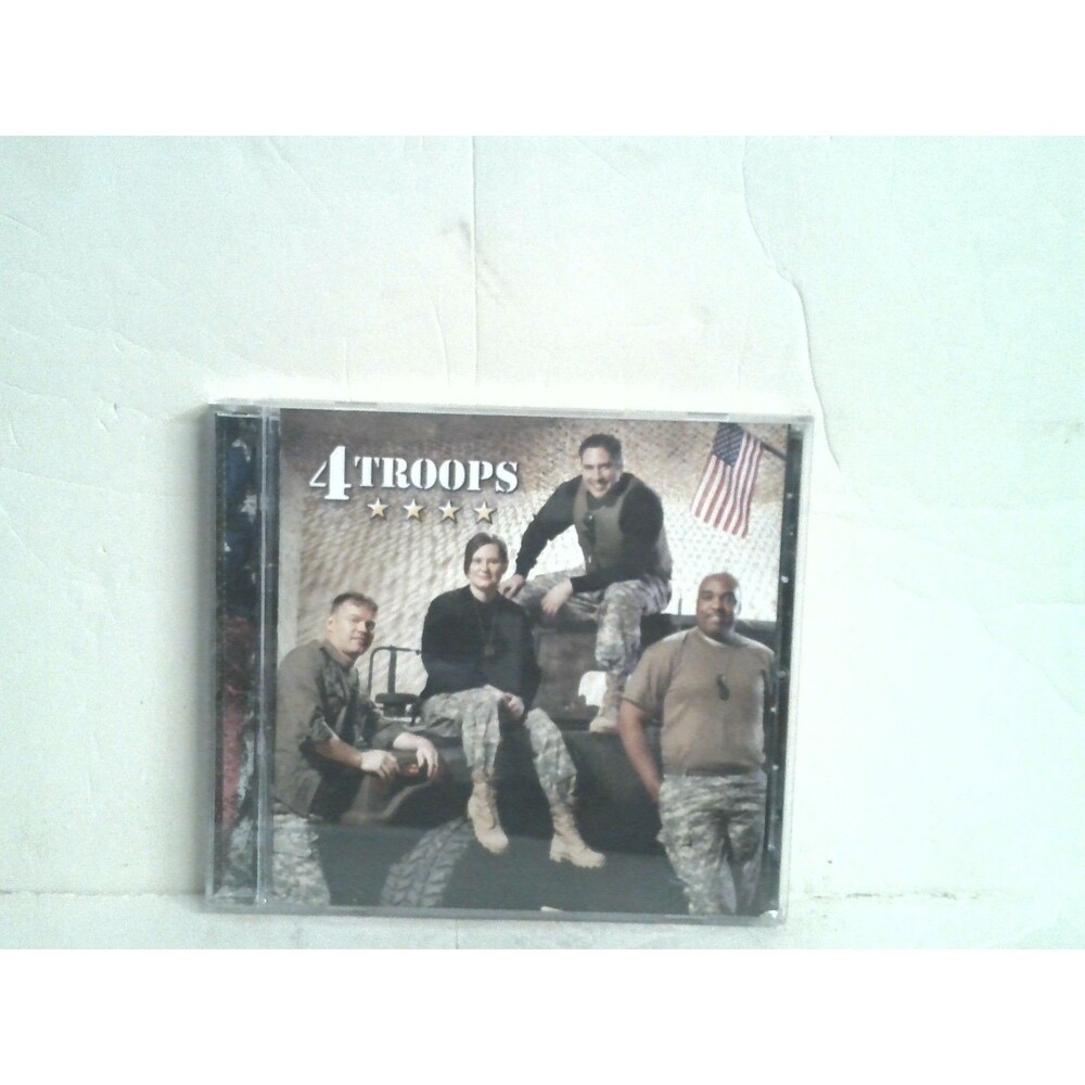 4 Troops Self Titled CD 2010 Sony Music Entertainment Masterworks w/Sticker